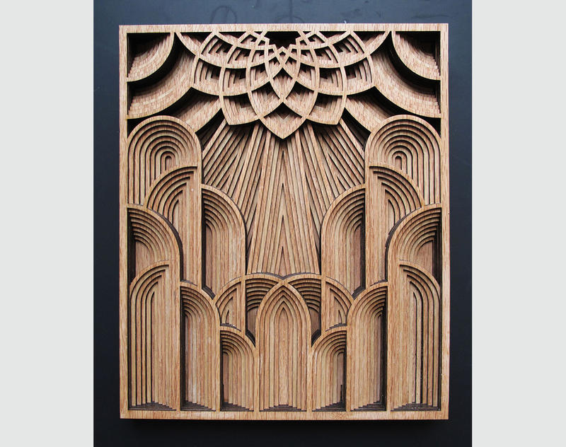 Illustration for article titled Artist Creates Stunning Wooden Sculptures With Laser Cutting Tech